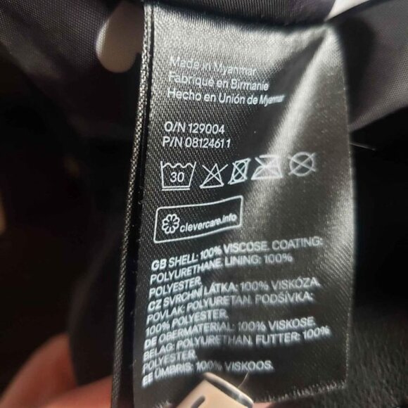 Girl's Size 7/8 H&M Faux Leather Jacket - Picture 3 of 4